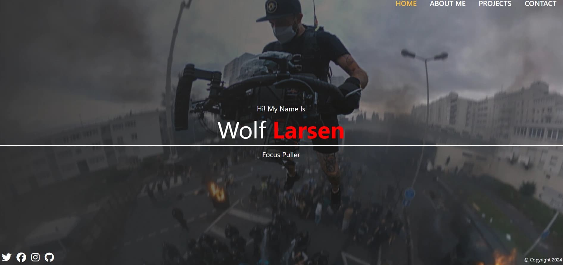 Sass Portfolio Page